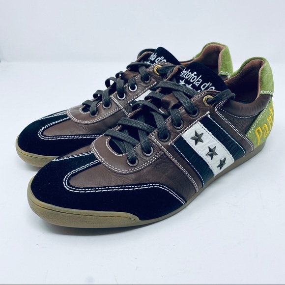 Pantofola d’Oro Ascoli Piceno leather sneakers - Picture 2 of 8